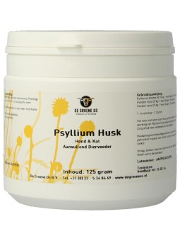Psyllium husk hond kat