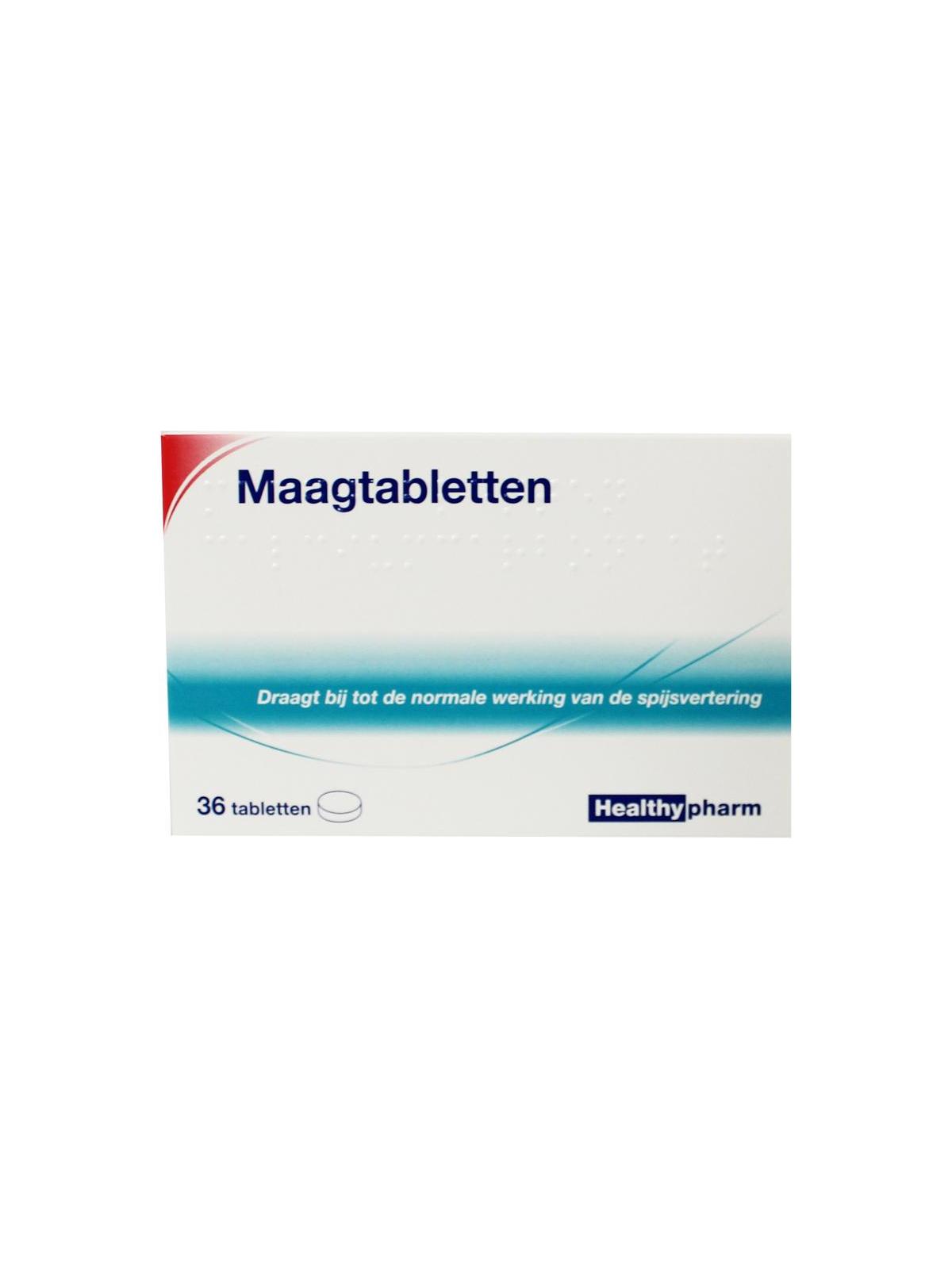 Maagtabletten calcium carbonaat