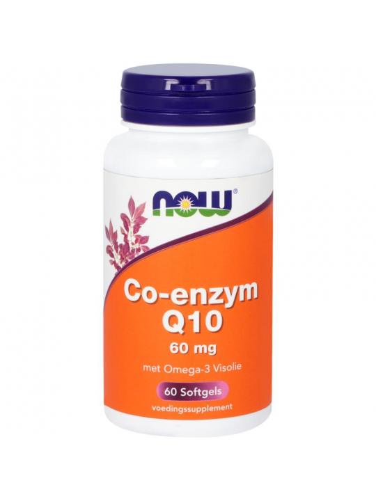 Co-enzym Q10 60 g met omega-3 visolie