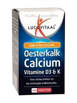 Oesterkalk calcium tabletten