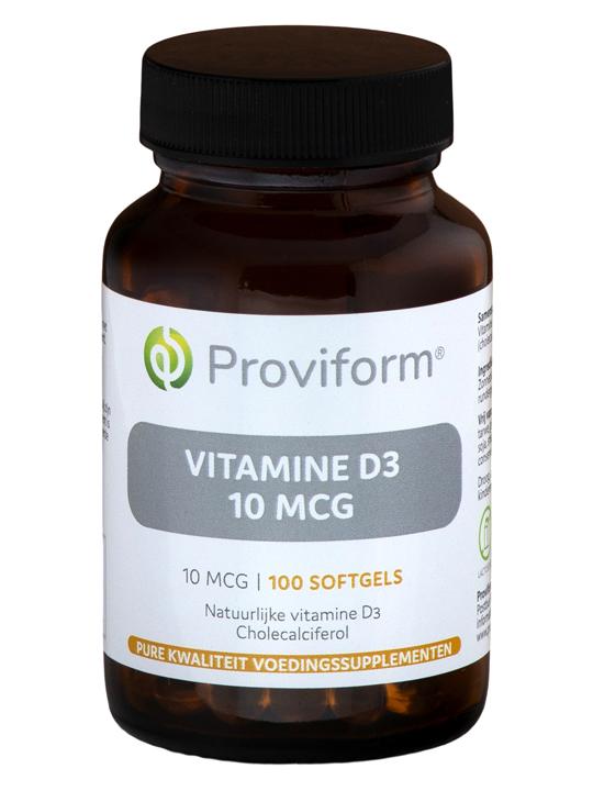 Vitamine D3 10mcg