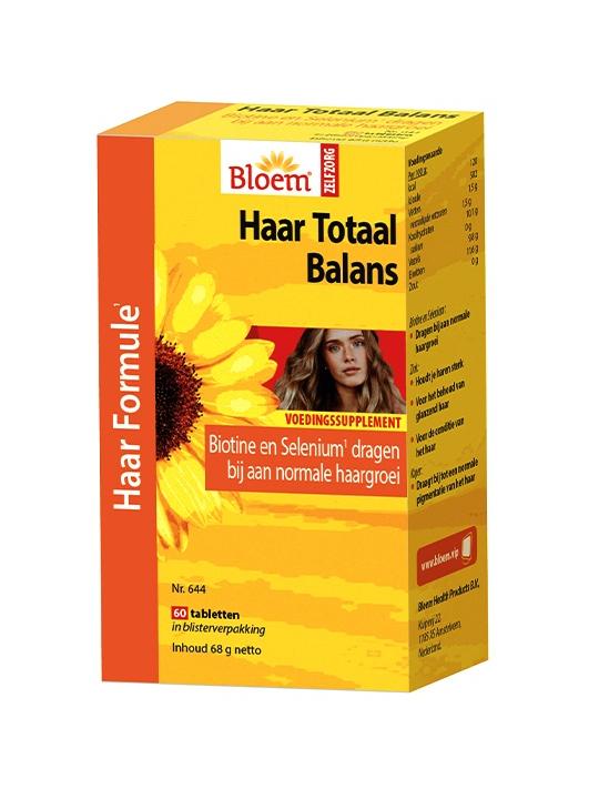 Haar totaal balans