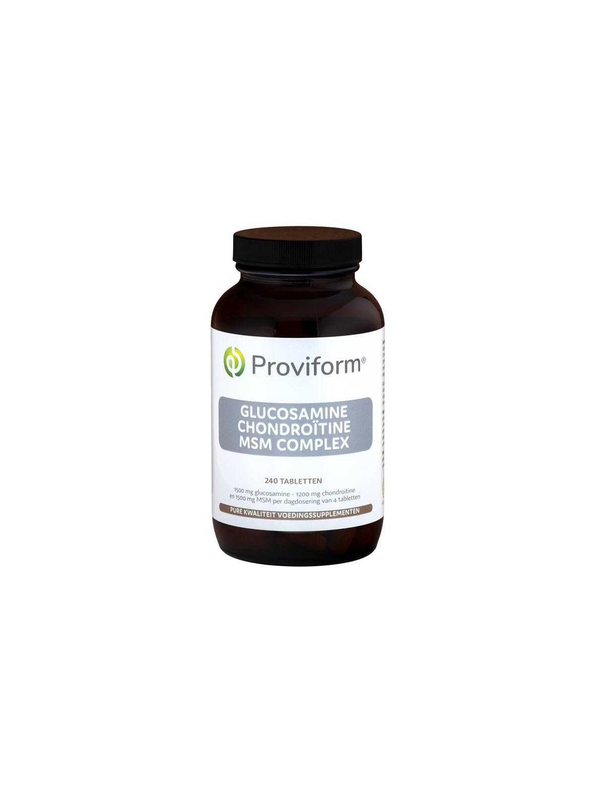 Glucosamine chondroitine complex MSM