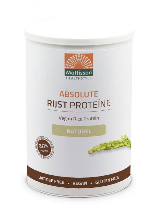 Absolute rijst proteine poeder vegan 80%