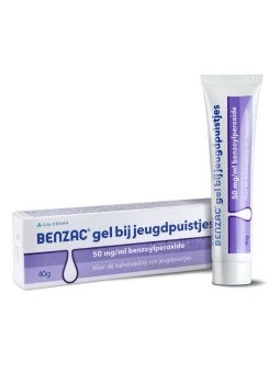 Gel 50mg/ml benzoylperoxide