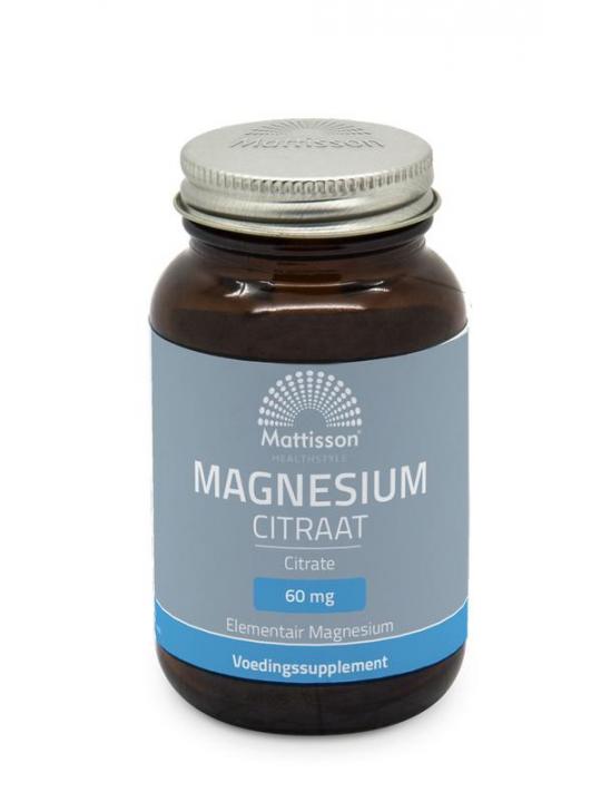 Absolute magnesium citraat