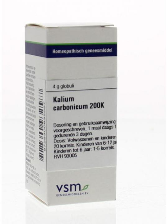 Kalium carbonicum 200K