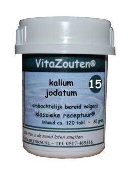 Kalium jodatum VitaZout nr. 15