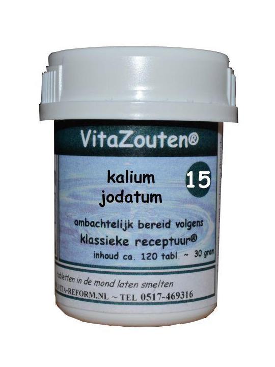 Kalium jodatum VitaZout nr. 15