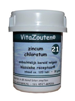 Zincum chloratum/mur. VitaZout nr.21