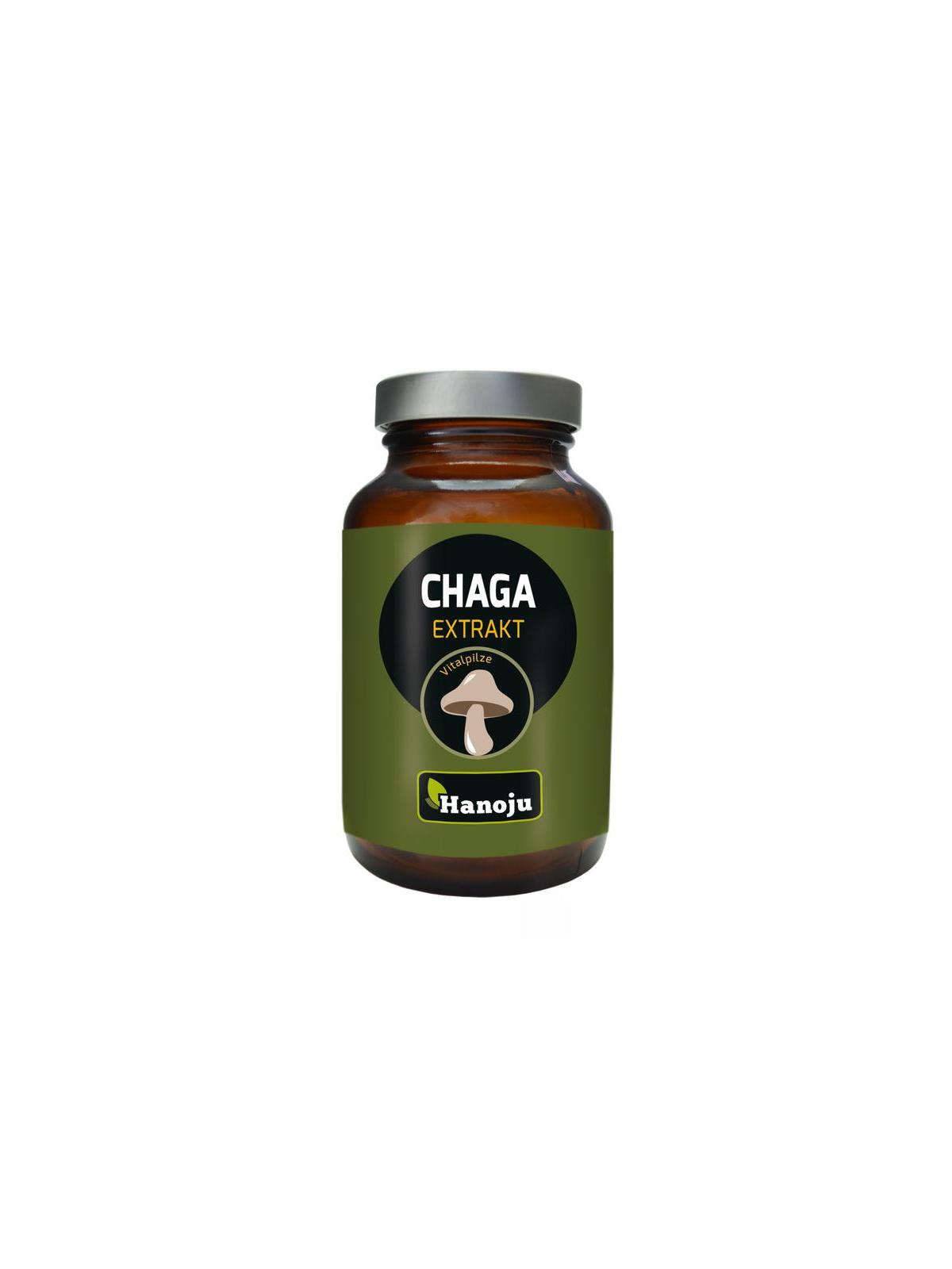 Chaga paddenstoelen extract