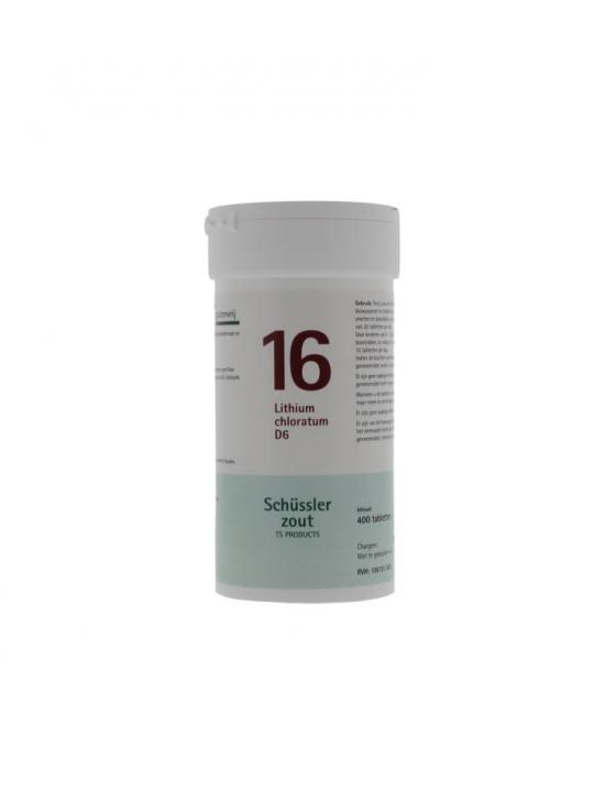 Lithium chloratum 16 D6 Schussler