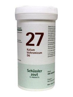 Kalium bichromicum 27 D6 Schussler