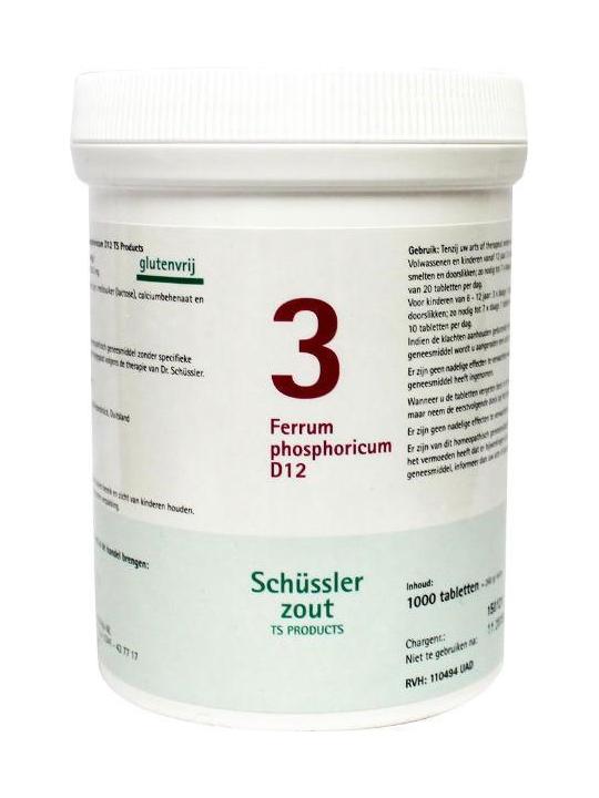 Ferrum phosphoricum 3 D12 Schussler