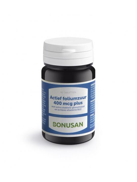 Foliumzuur actief 400mcg plus