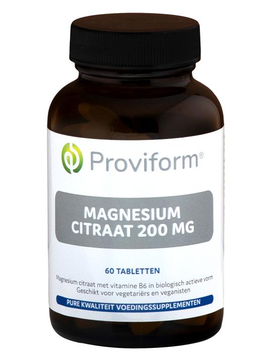 Magnesium citraat 200 mg & B6