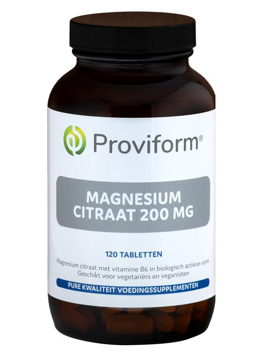 Magnesium citraat 200 mg & B6