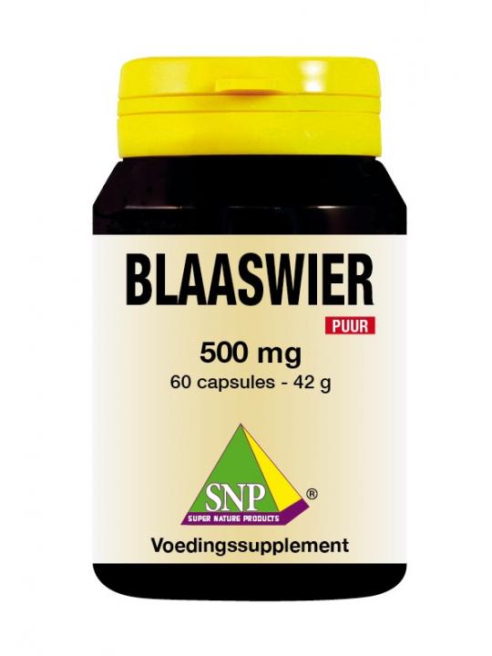 Blaaswier 500 mg puur en 250 mcg jodium