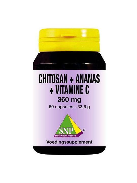 Chitosan ananas vitamine C 360mg