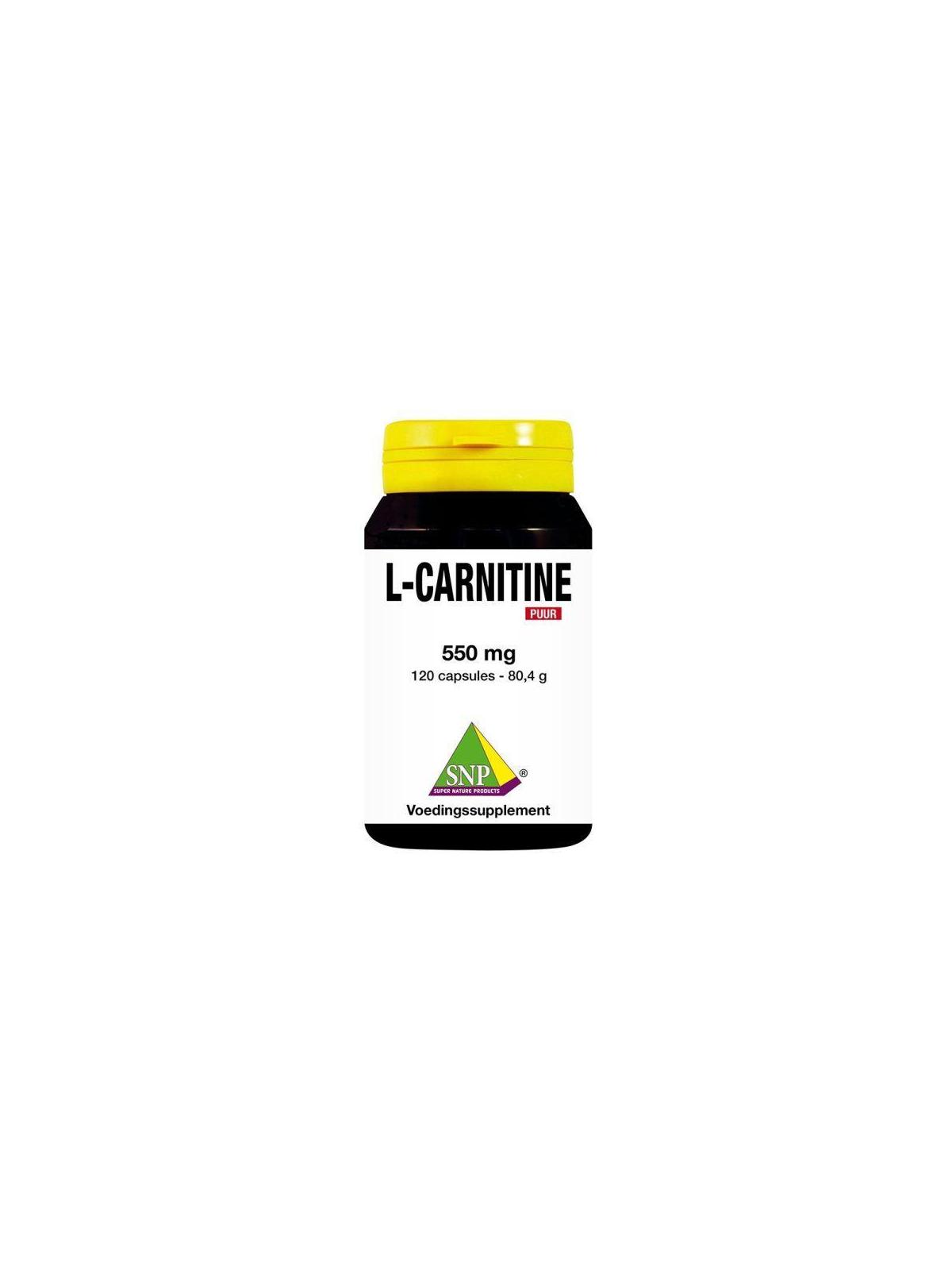 L-Carnitine 550mg puur