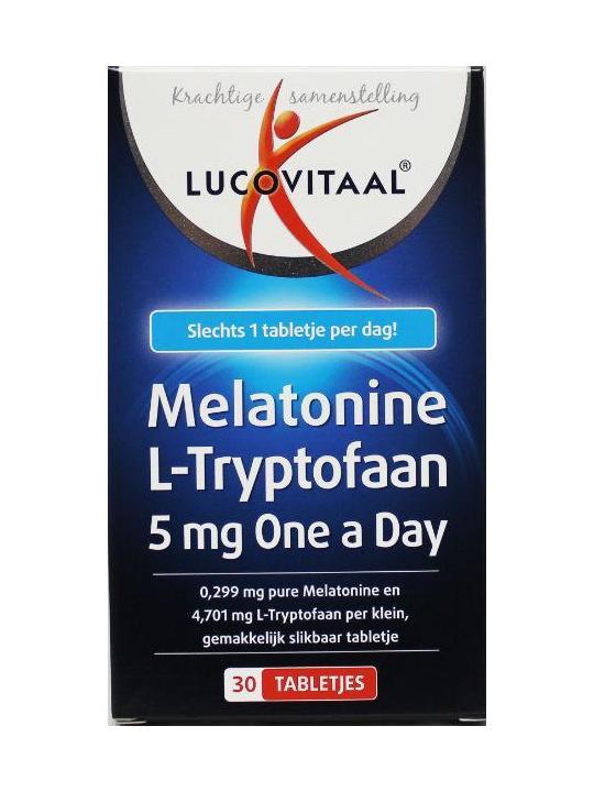 Melatonine L-tryptofaan 5mg