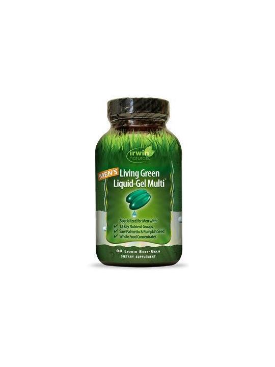 Living green liquid gel multi for men