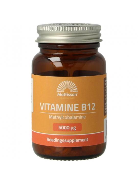 Vitamine B12 methylcobalamine 5000mcg