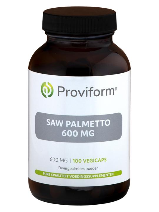 Saw palmetto 600 mg