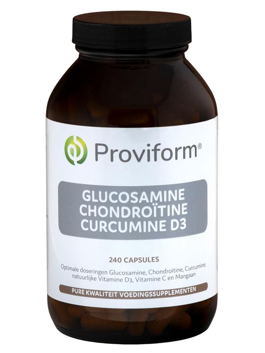 Glucosamine chondroitine curcuma D3