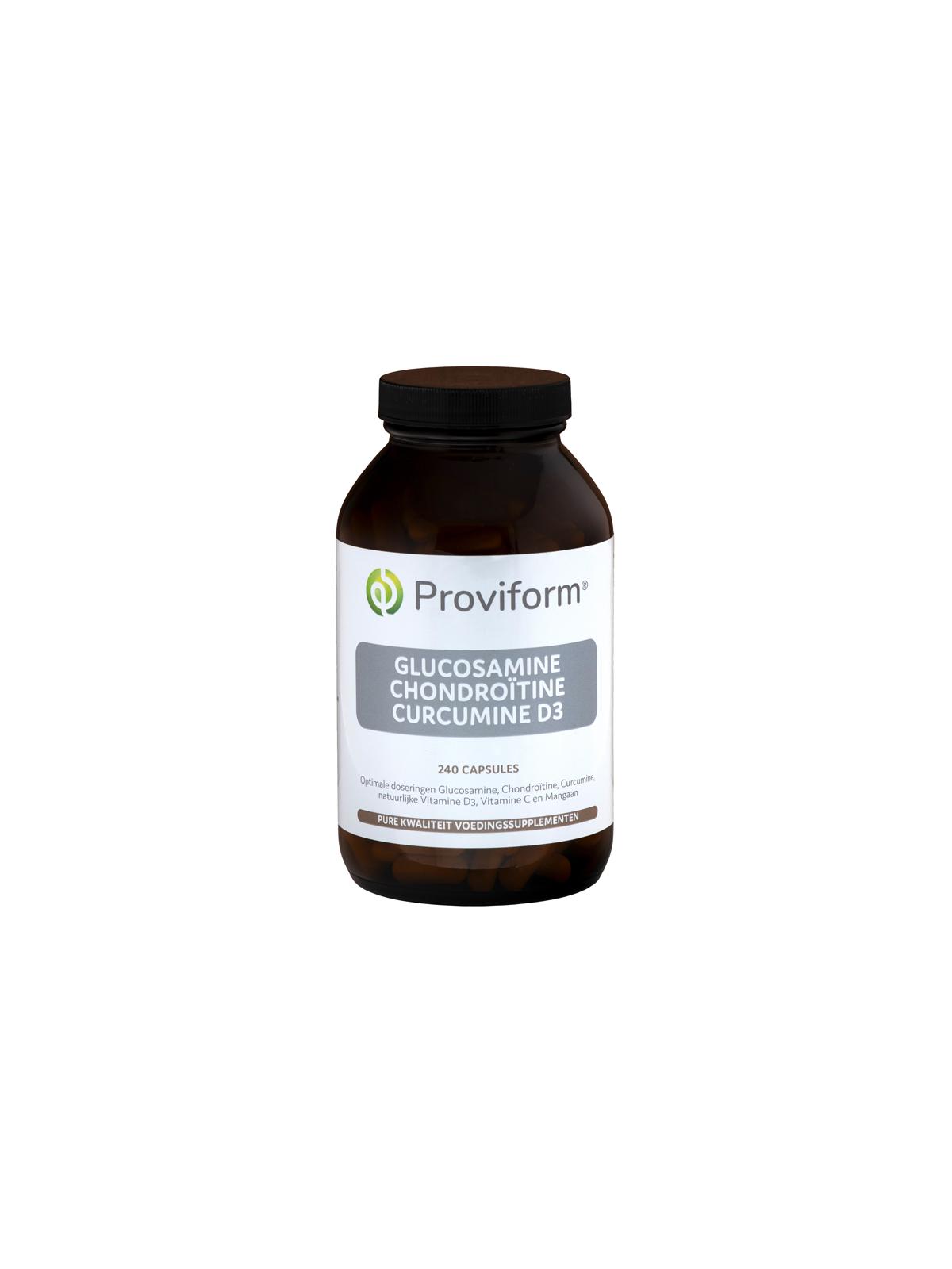 Glucosamine chondroitine curcuma D3