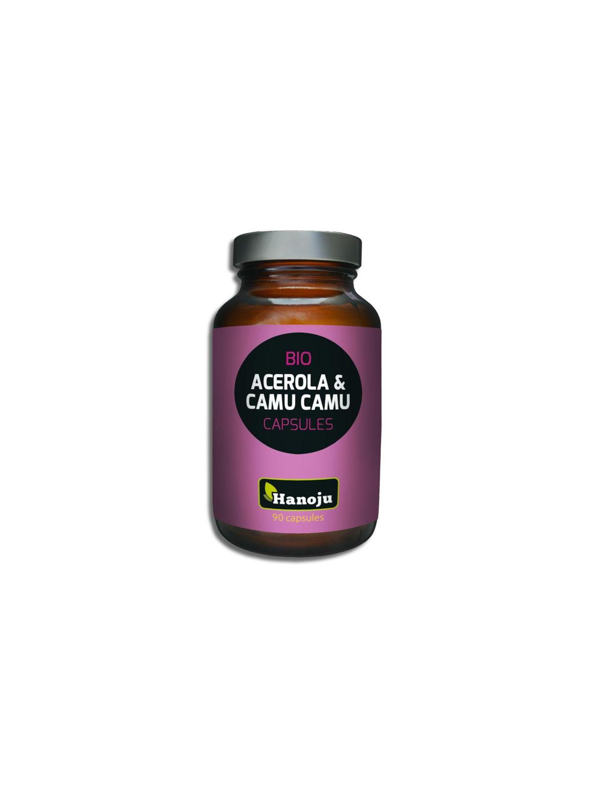 Bio Acerola + camu camu capsules