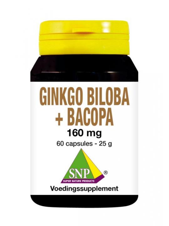 Ginkgo biloba met bacopa