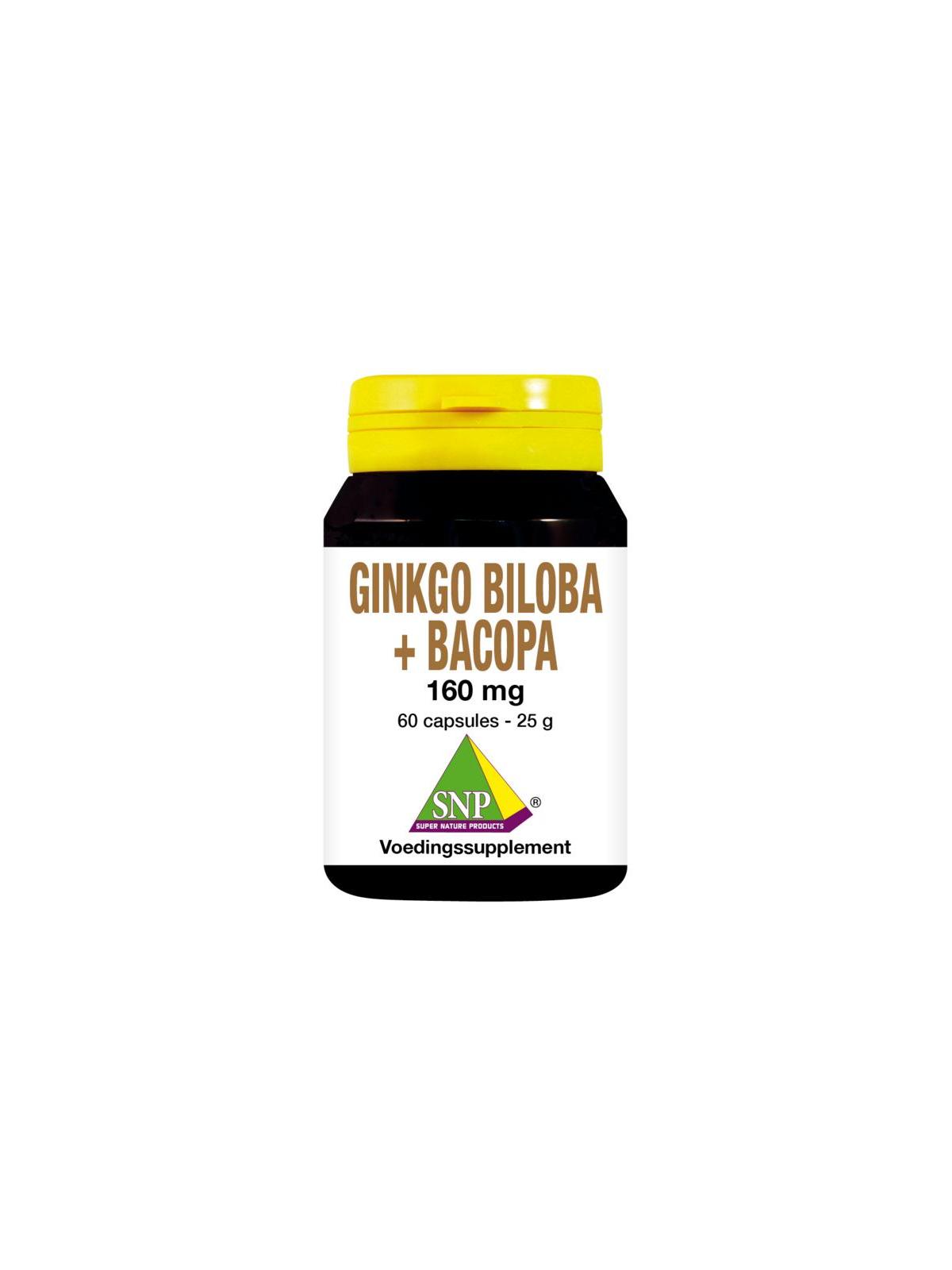 Ginkgo biloba met bacopa