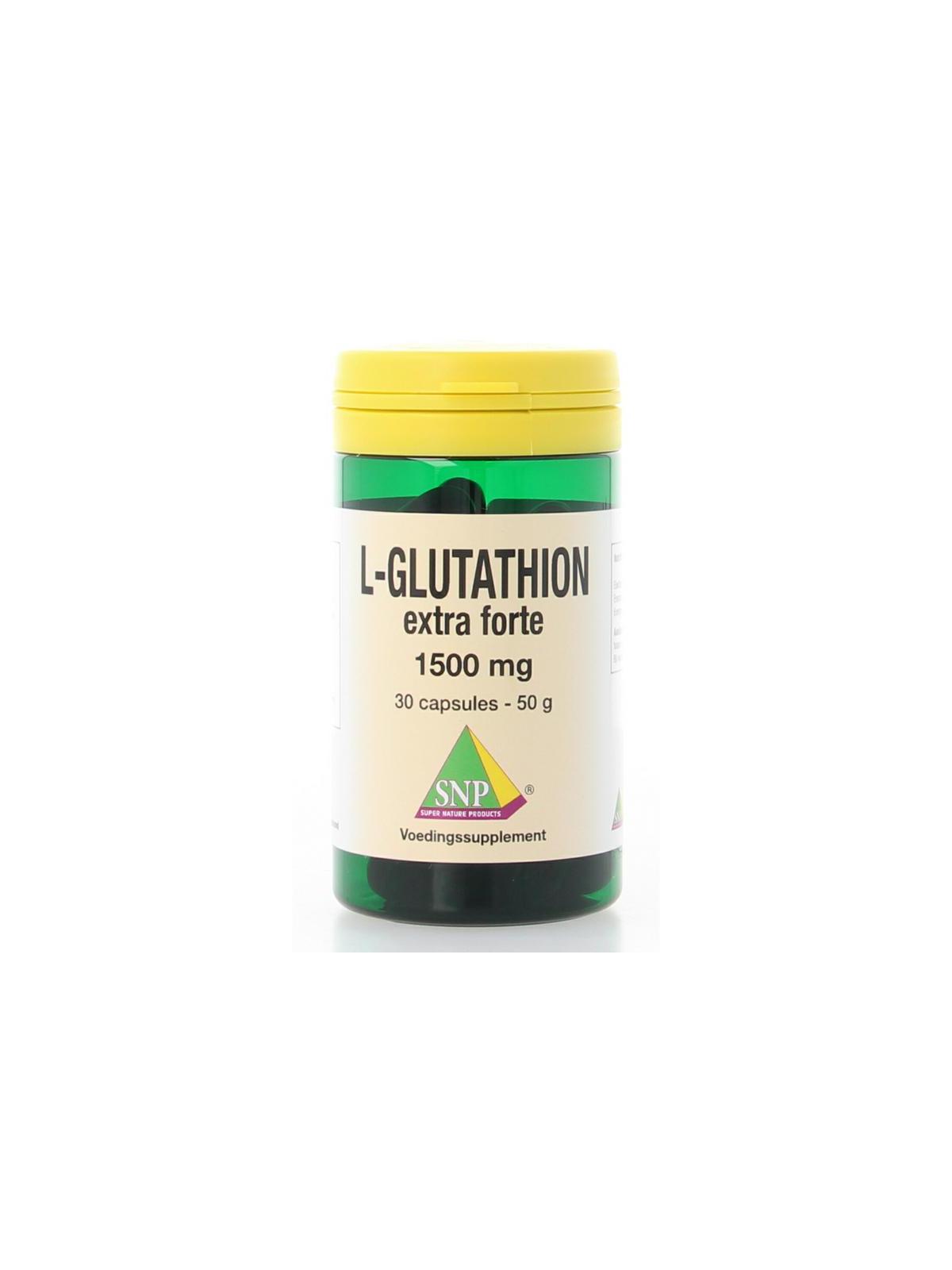 L Glutathion extra forte 1500 mg