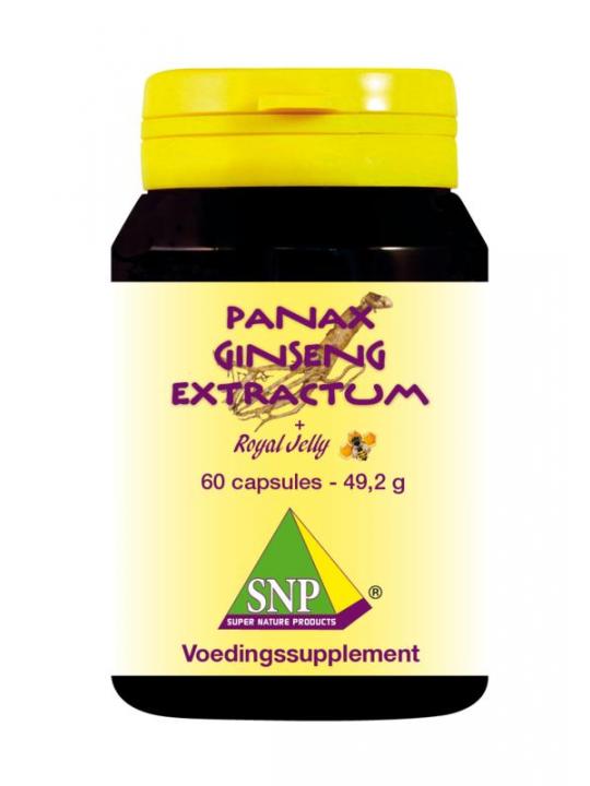 Panax ginseng extra & royal jelly