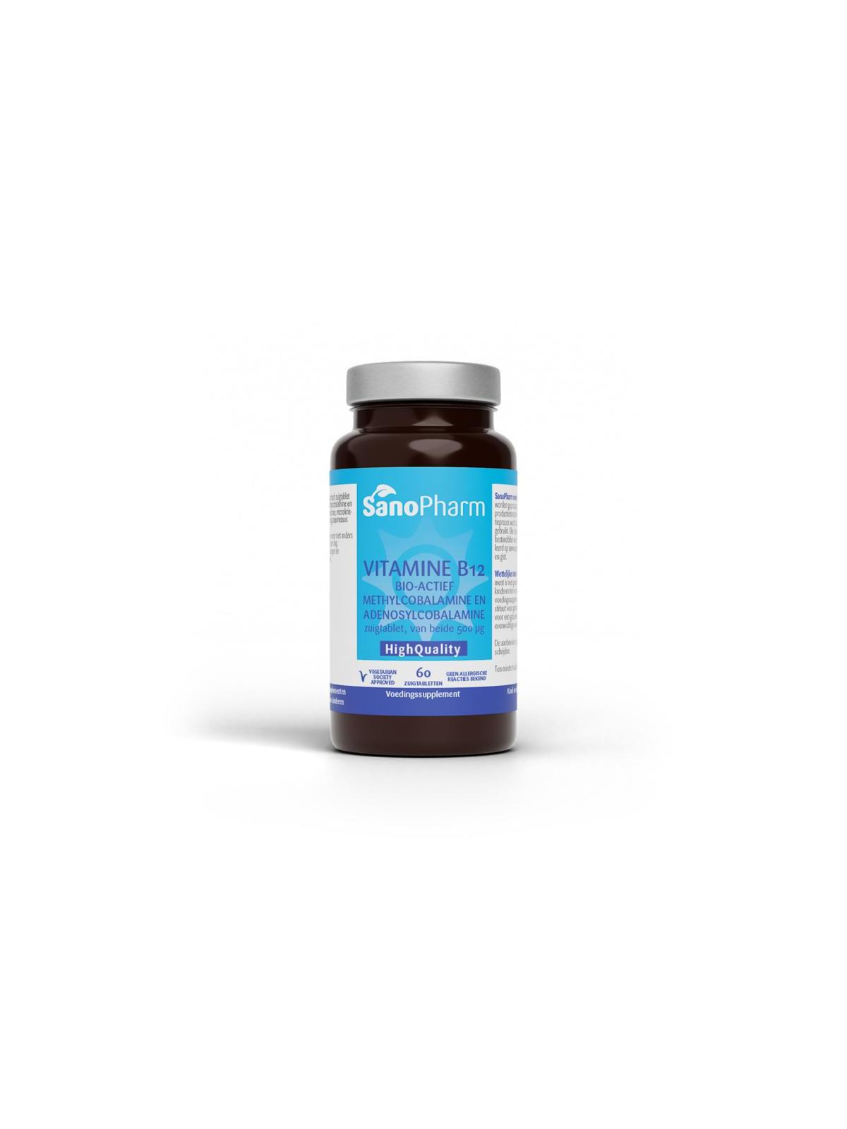 Vitamine B12 methyl adenosylcobalamine 500mcg