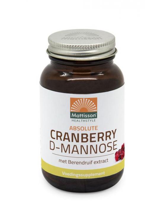 Cranberry D-mannose met berendruif extract