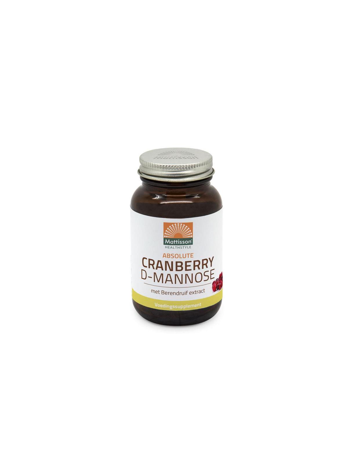 Cranberry D-mannose met berendruif extract