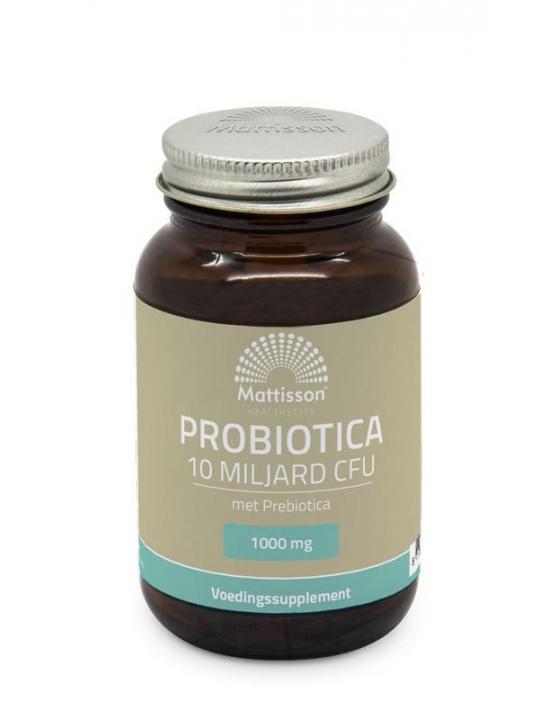 Probiotica 1000mg 10miljard CFU met prebiotica