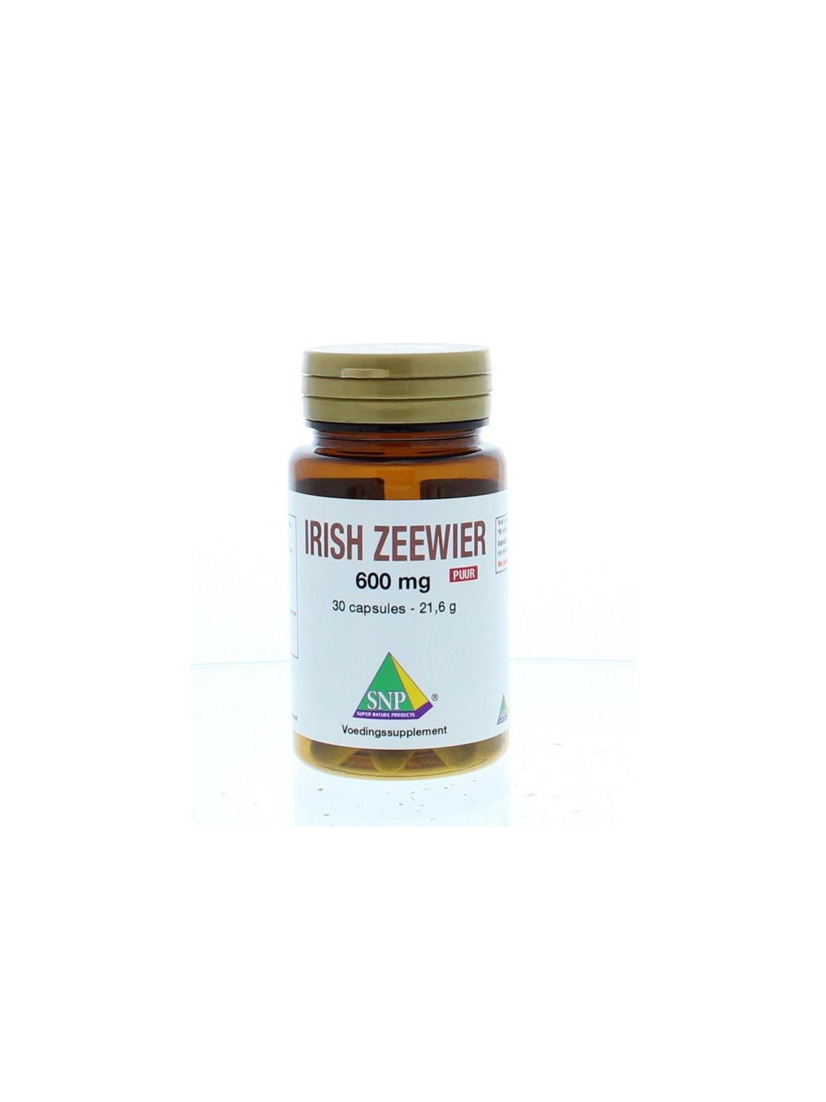 Irish zeewier 600 mg puur 900mcg jodium