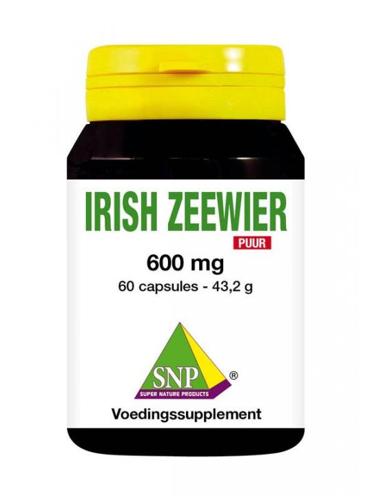 Irish zeewier 600 mg puur 900mcg jodium