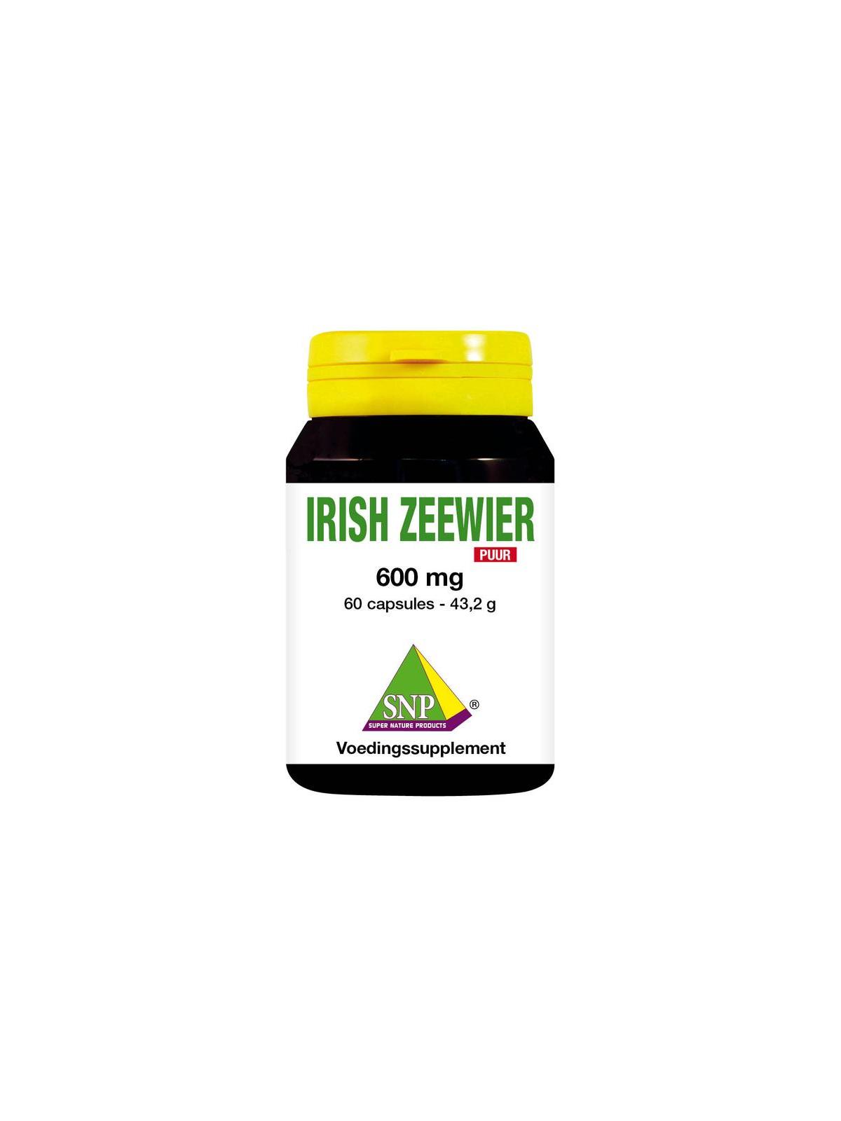 Irish zeewier 600 mg puur 900mcg jodium