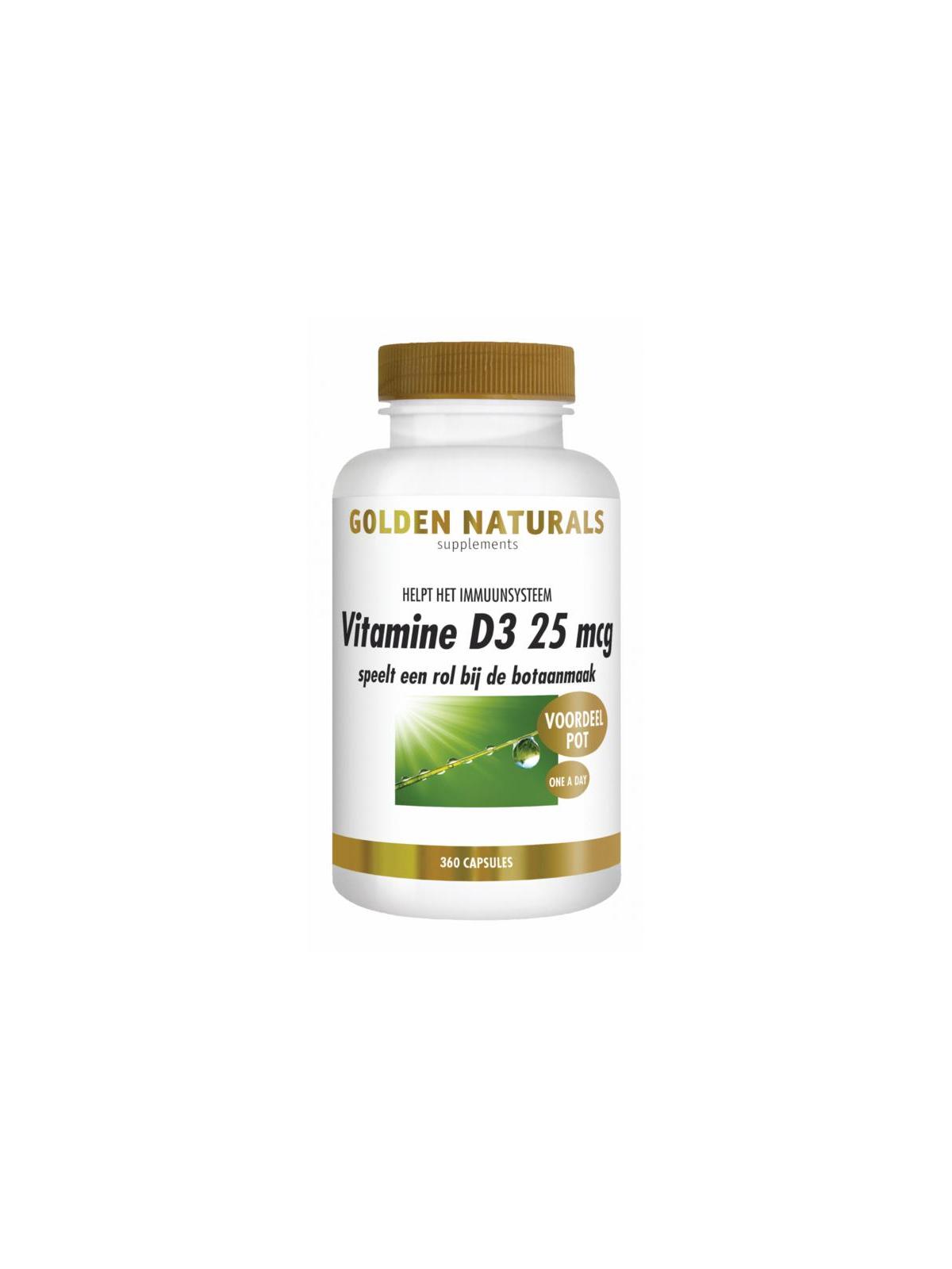 Vitamine D3 25mcg