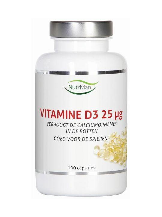 Vitamine D3 25mcg