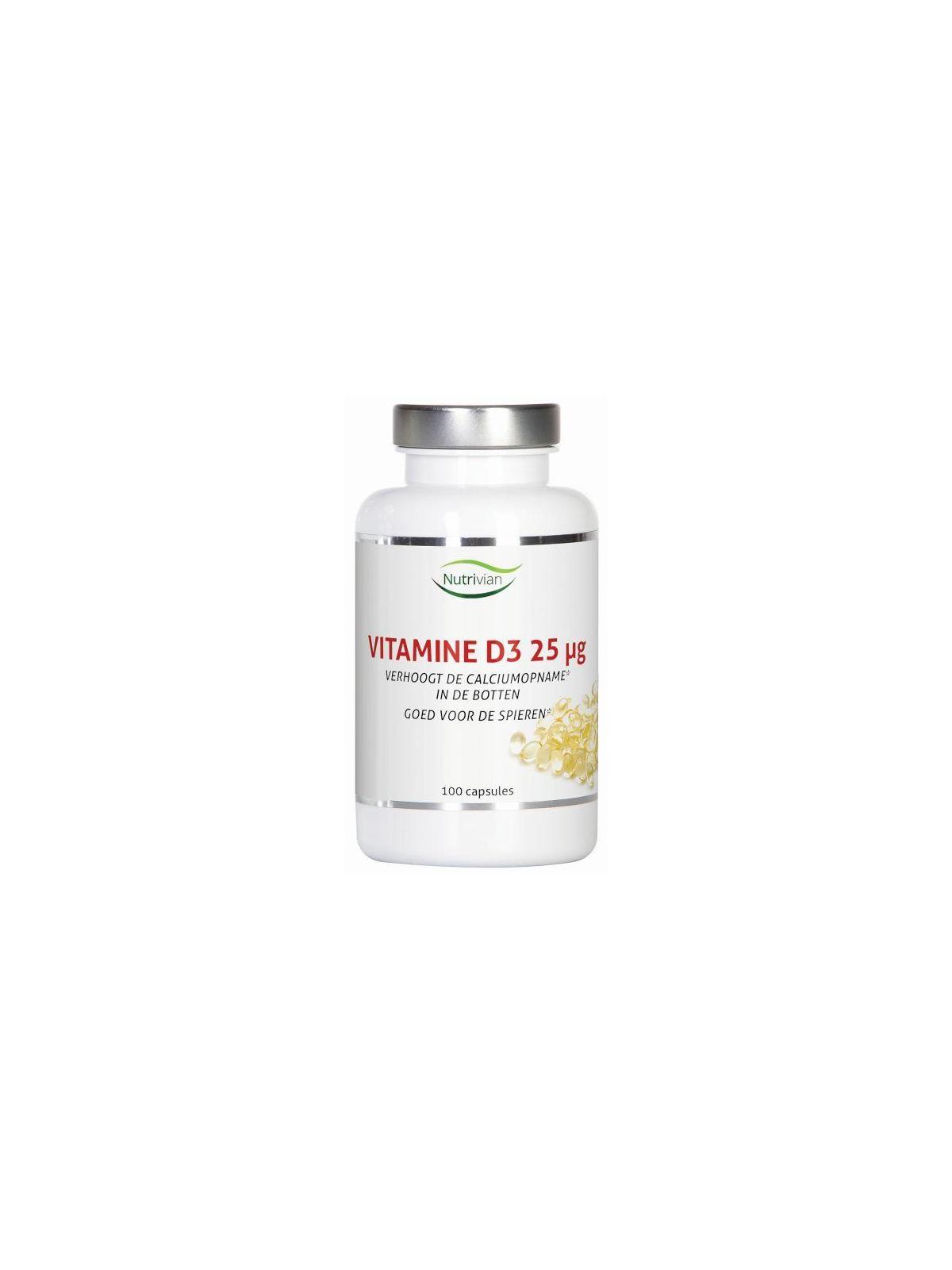 Vitamine D3 25mcg