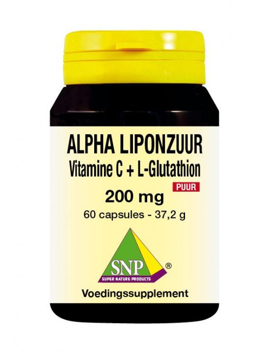 Alpha liponzuur 200 mg puur