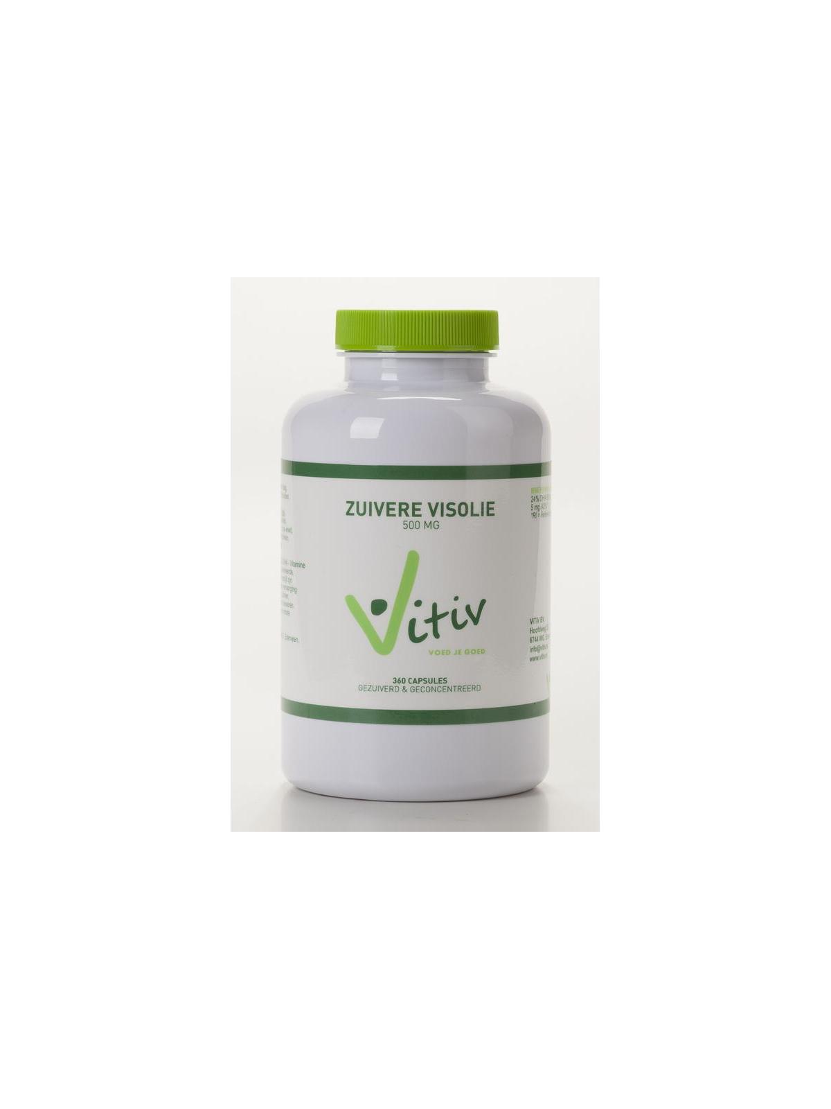 Zuivere visolie 500mg