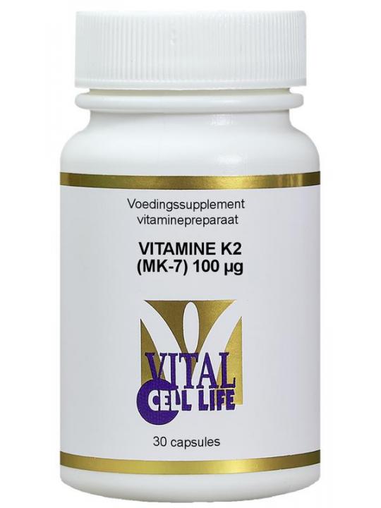 Vitamine K2 MK7 100mcg