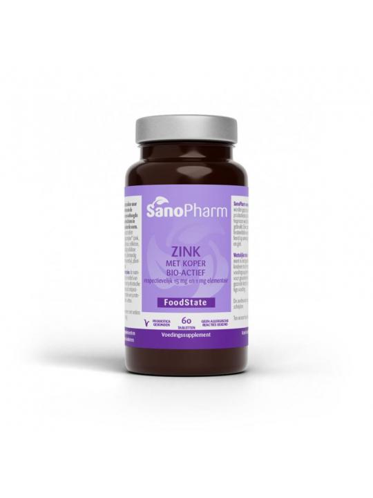 Zink 15mg & koper 1mg