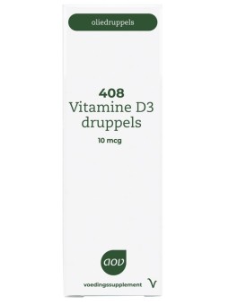 408 Vitamine D3 druppels 10mcg